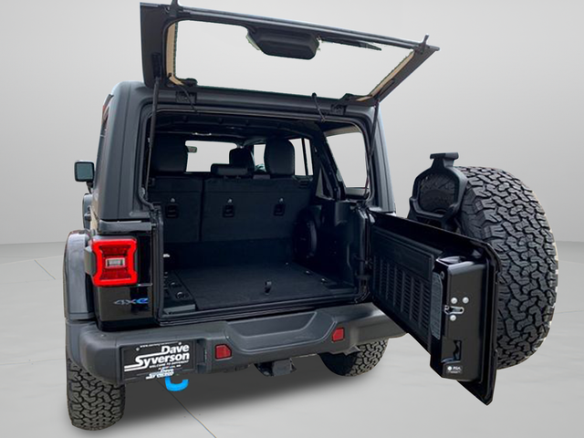 2023 Jeep Wrangler — rear three-quarter view