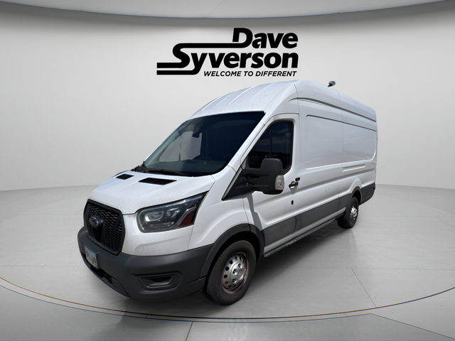 2025 Ford Transit-350 Base in Oxford White — front three-quarter view