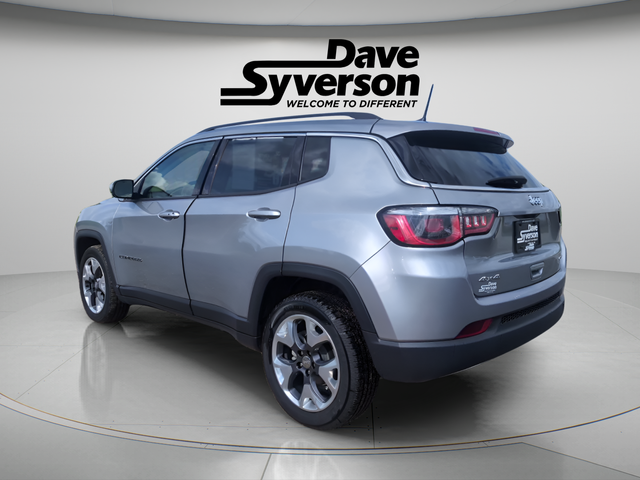 2020 Jeep Compass — rear three-quarter view