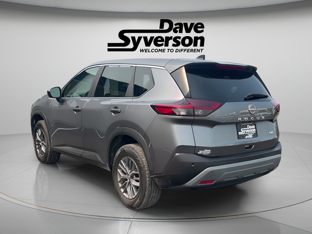 2023 Nissan Rogue — rear three-quarter view